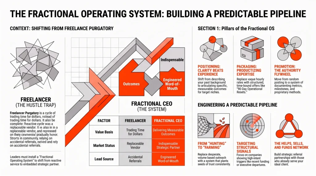 Infographic: Fractional Operating System Business Model