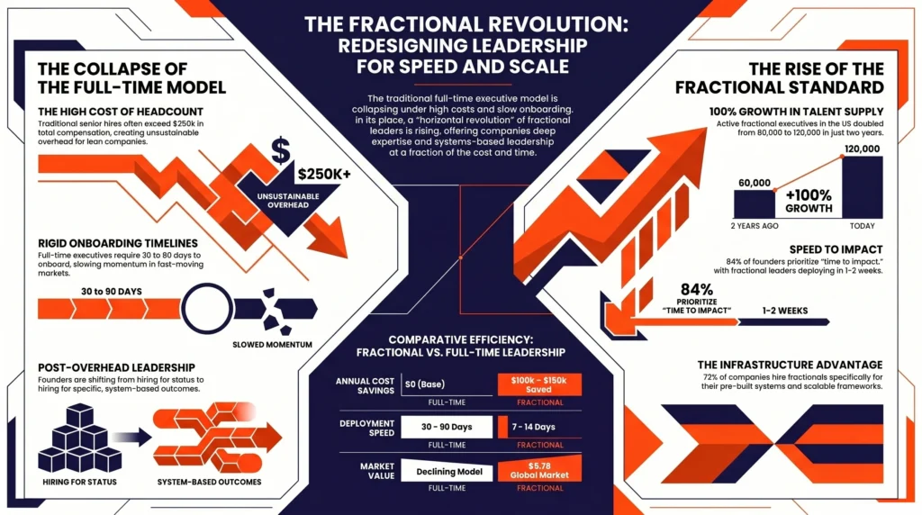 The Fractional Revolution: Redesigning Leadership For Speed and Scale